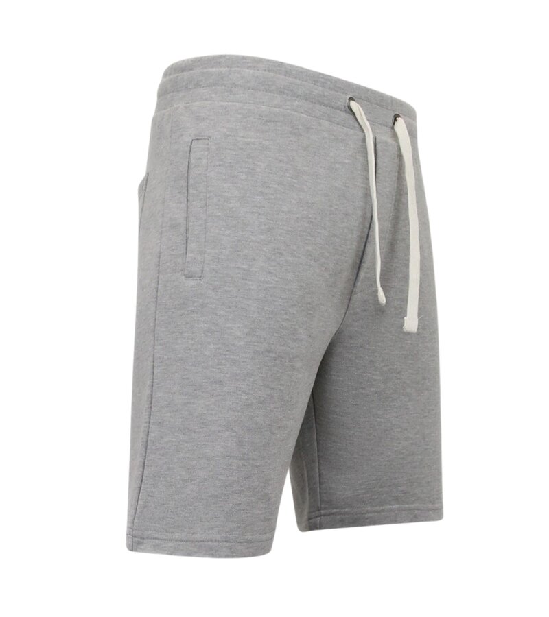 Local Fanatic Pantalones cortos de jogging para hombre - Gris