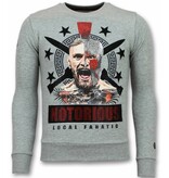 Local Fanatic Jersey Hombre Conor Notorious - Gris