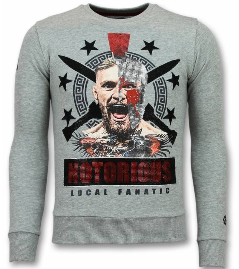 Local Fanatic Jersey Hombre Conor Notorious - Gris