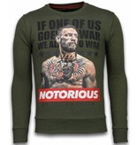 Local Fanatic Camiseta Conor Notorious - Verde