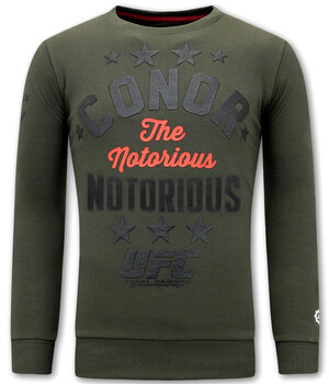 Local Fanatic Jersey de hombre con estampado - Conor Notorious - Verde