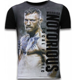 Local Fanatic Conor Notorious Fighter - Camiseta digital - Negro