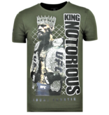 Local Fanatic King Notorious  Camiseta  Hombre  - Verde