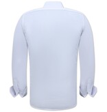 Gentile Bellini Camisa Oxford Hombre Blanco - 3125 - Blanco