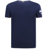 Local Fanatic Camiseta Con Estampado Pablo Escobar - Azul