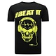 Camiseta Just Beat It Print Hombre - Negro