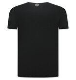 Local Fanatic Camiseta Plato Plomo Hombre - Negro