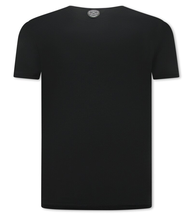 Local Fanatic Camiseta De Hombre Mario - Negra