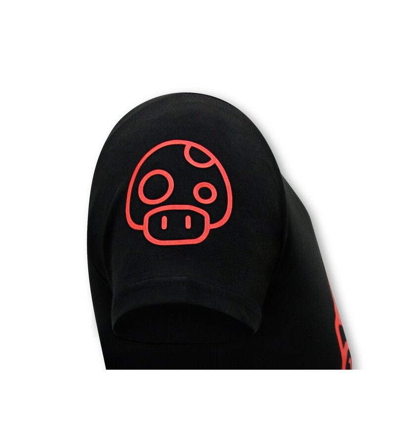 Local Fanatic Camiseta De Hombre Mario - Negra