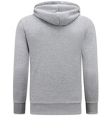 Local Fanatic Sudadera Con Capucha Rocky Balboa Para Hombre - Gris