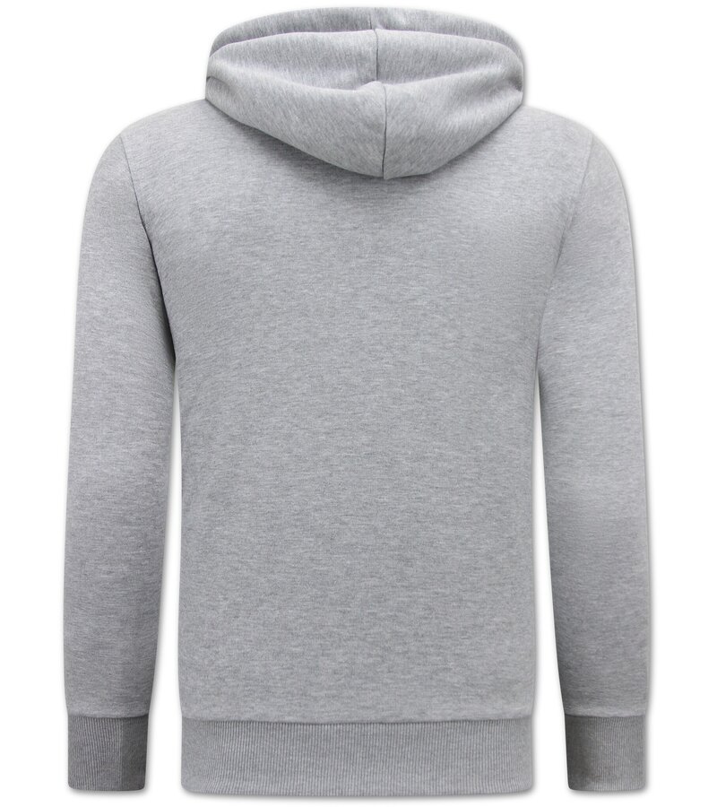 Local Fanatic Sudadera Con Capucha Rocky Balboa Para Hombre - Gris