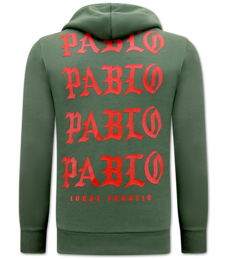 Local Fanatic Sudadera Con Capucha I Feel Like Bablo Para Hombre - Verde