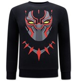 Local Fanatic Suéter De Hombre Black Panther - Negro Local Fanatic Suéter De Hombre Black Panther - Negro