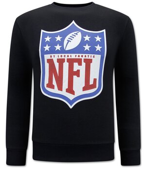 Local Fanatic Jersey NFL Para Hombre - Negro