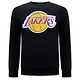 Sudadera Con Estampado De Los Lakers - Negro