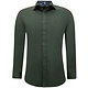 Camisas Para Hombres Slim Fit Stretch - Verde