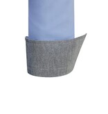 Gentile Bellini Camisas Manga Larga - Slim Fit Blusa Stretch - Azul