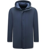 Enos Parka de invierno impermeable Chaqueta de dos piezas - 8518 - Azul