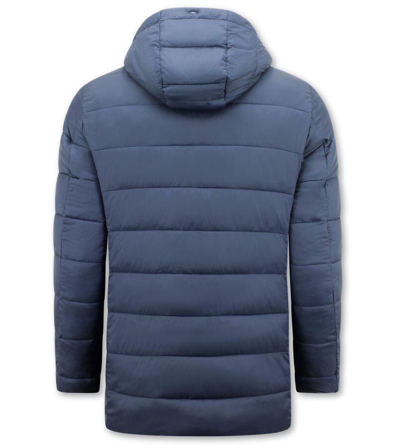 Enos Parka de invierno impermeable Chaqueta de dos piezas - 8518 - Azul