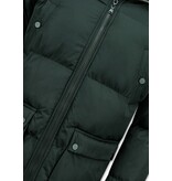 Local Fanatic Chaqueta Larga De Invierno Para Hombre Con Capucha - 3361 - Negro