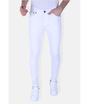 Local Fanatic Neat White Jeans Hombre Slim Fit Stretch -1089 - Blanco