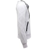 TopStar Traje Traningsuit Hombre - Traje de casa - Traje de jogging - 10805 - Blanco