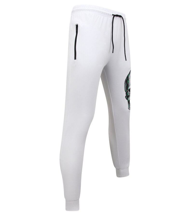 TopStar Traje Traningsuit Hombre - Traje de casa - Traje de jogging - 10805 - Blanco