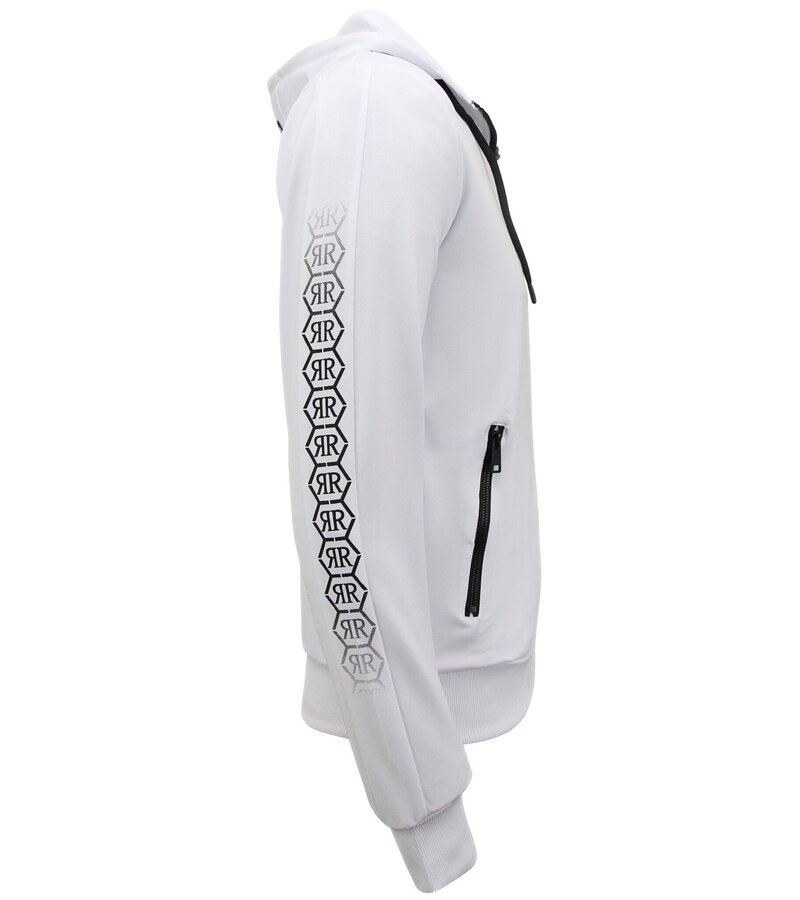 TopStar Traje Jogging Hombre Adulto - Traje de Casa - Traningsuit - 2673 - Blanco