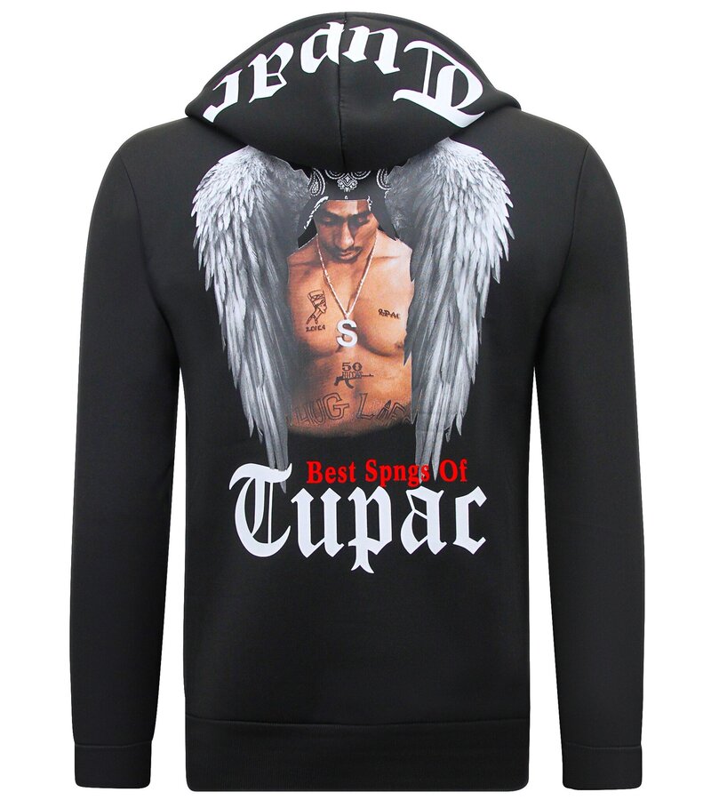 TopStar Chándal Hombre Tupac - Jogging suit 2pac- House suit - 10998 - Negro