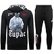 Chándales Hombre Tupac - Jogging suits 2Pac- House suits - 10997 - Negro