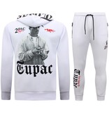 TopStar Chandal Tupac Hombre - Chandal 2Pac- Trajes de casa - 10997 - Blanco