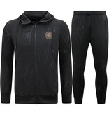 TopStar Traje de Casa Hombre - Traje de Jogging Adultos - Chándal - 10806 - Negro