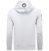 TopStar Chándal - Traje Jogging Hombre Adulto - Traje de Ocio - 10806 - Blanco