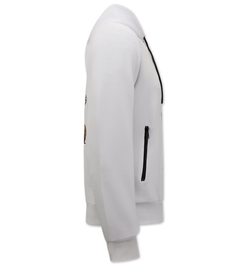 TopStar Chándal de hombre con estampado ICON - Traje de casa - Chándal - 1001 - Blanco