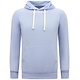 Sudadera con capucha para hombre - Plain Basic Hoodie - Azul claro