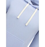 Enos Sudadera con capucha para hombre - Plain Basic Hoodie - Azul claro Enos Sudadera con capucha para hombre - Plain Basic Hoodie - Azul claro