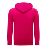 Enos Sudadera con capucha Hombre - Sudadera clásica con capucha - Magenta