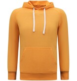 Enos Sudadera con capucha Hombre - Sudadera con capucha - Naranja claro