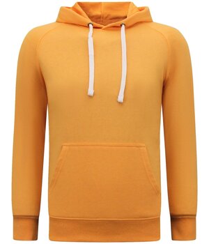 Enos Sudadera con capucha Hombre - Sudadera con capucha - Naranja claro