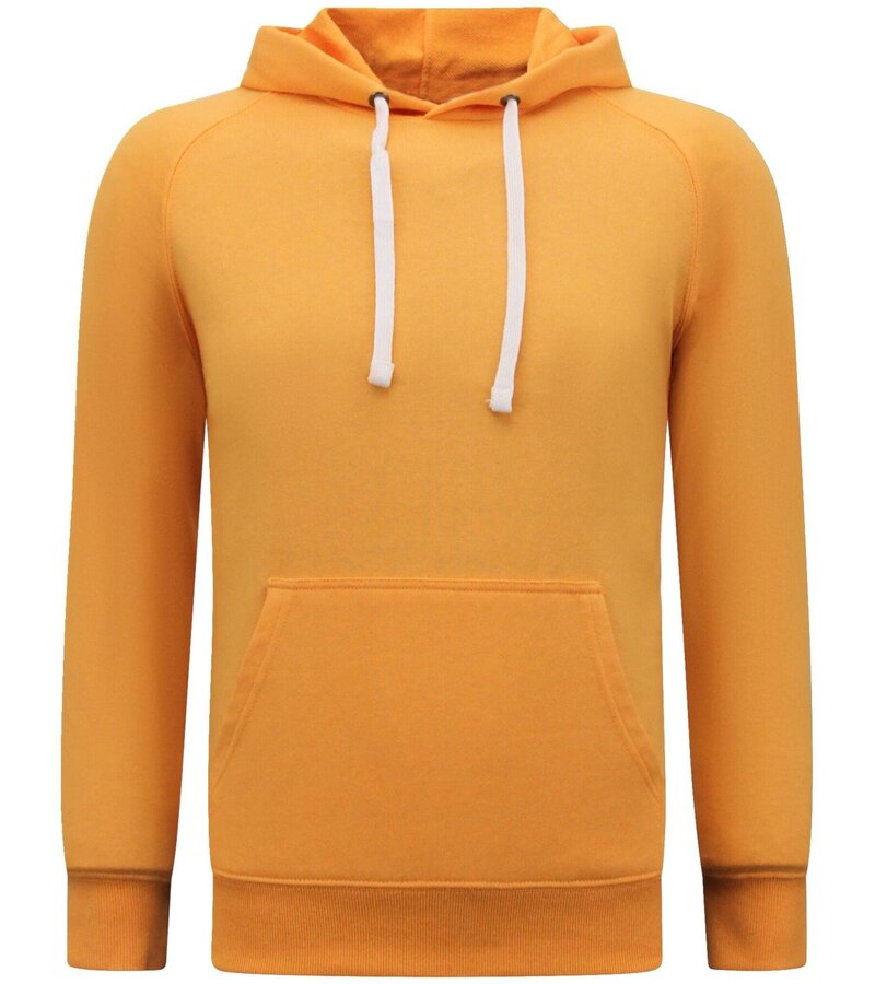 Enos Sudadera con capucha Hombre - Sudadera con capucha - Naranja claro