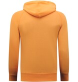 Enos Sudadera con capucha Hombre - Sudadera con capucha - Naranja claro