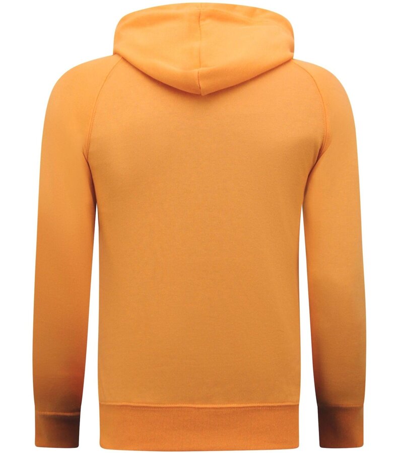 Enos Sudadera con capucha Hombre - Sudadera con capucha - Naranja claro