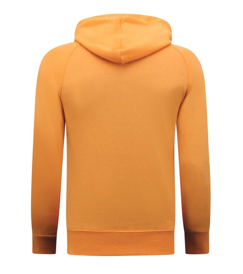 Enos Sudadera con capucha Hombre - Sudadera con capucha - Naranja claro
