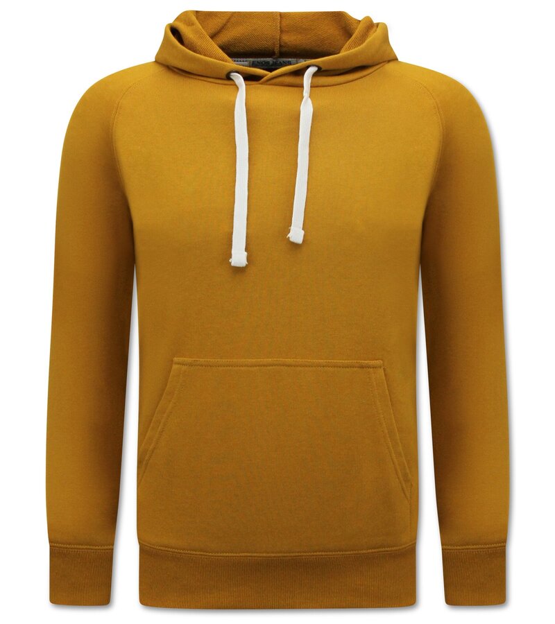 Enos Hoodie Men - Sudadera con capucha - Marrón