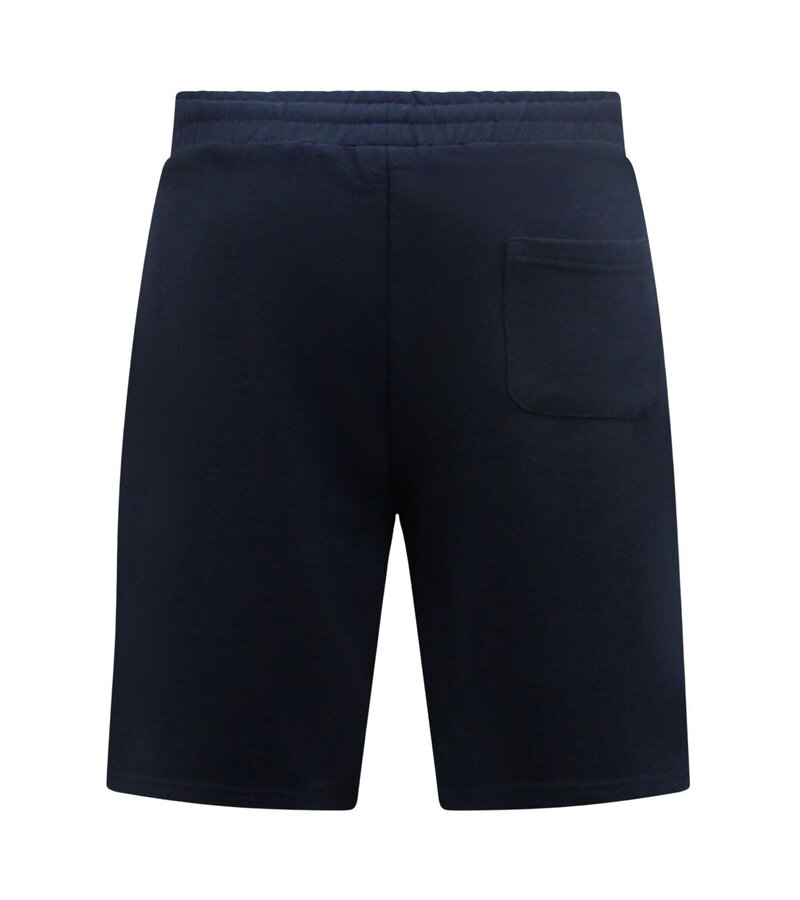 Enos Shorts Hombre -Sweat Short Hombre - Azul Oscuro