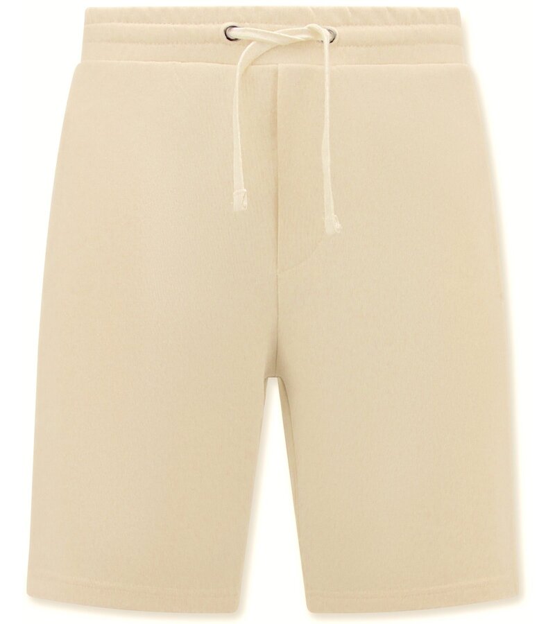 Enos Sudadera con Capucha Hombre - Sudadera Corta Hombre - SET - Beige
