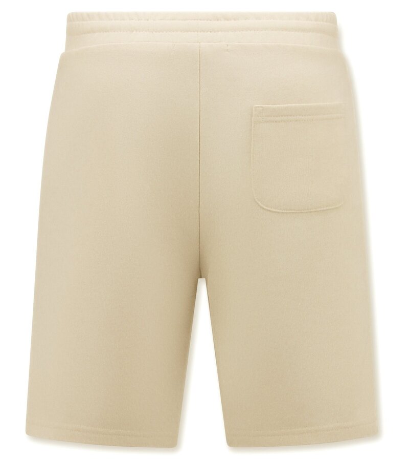 Enos Sudadera con Capucha Hombre - Sudadera Corta Hombre - SET - Beige