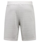 TopStar Conjunto de verano acanalado para hombre - SET - Blanco