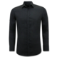 Camisa de Lino para Hombre - Regular Fit - Blanco - Negro