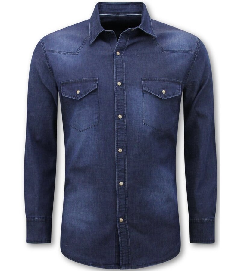 LF Camisa vaquera Hombre - Camisa vaquera - Azul